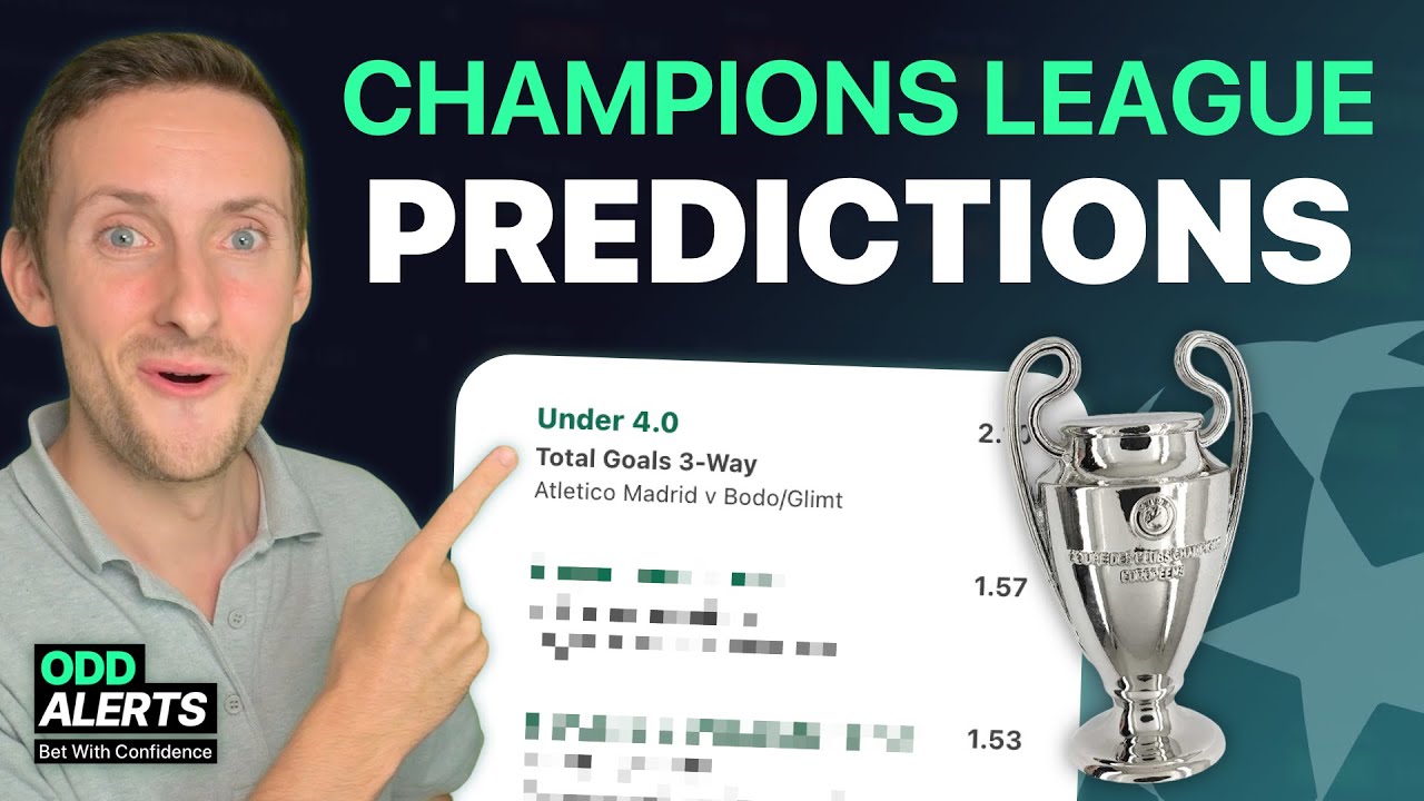 Champions League Predictions & Betting Tips (FINAL GAMEWEEK, ALL 18 GAMES!!)