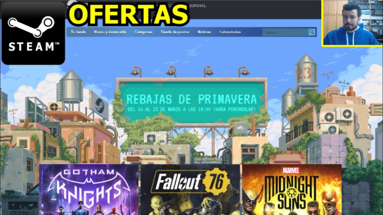 OFERTAS DE PRIMAVERA STEAM 2023 (PC) - Recomendaciones de la comunidad y Rebajas interesantes