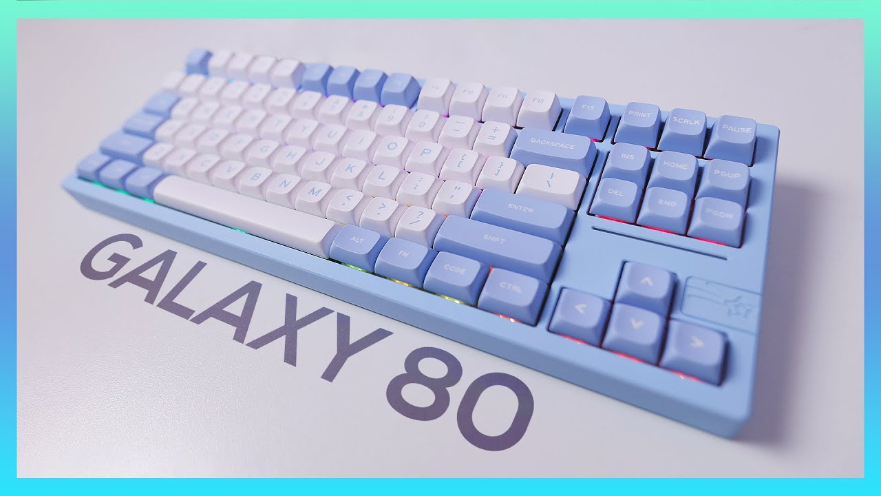 TKL Full Nhôm 3 Mode Tiếng Hay & Giá Hợp Lý | Epomaker x Feker Galaxy80