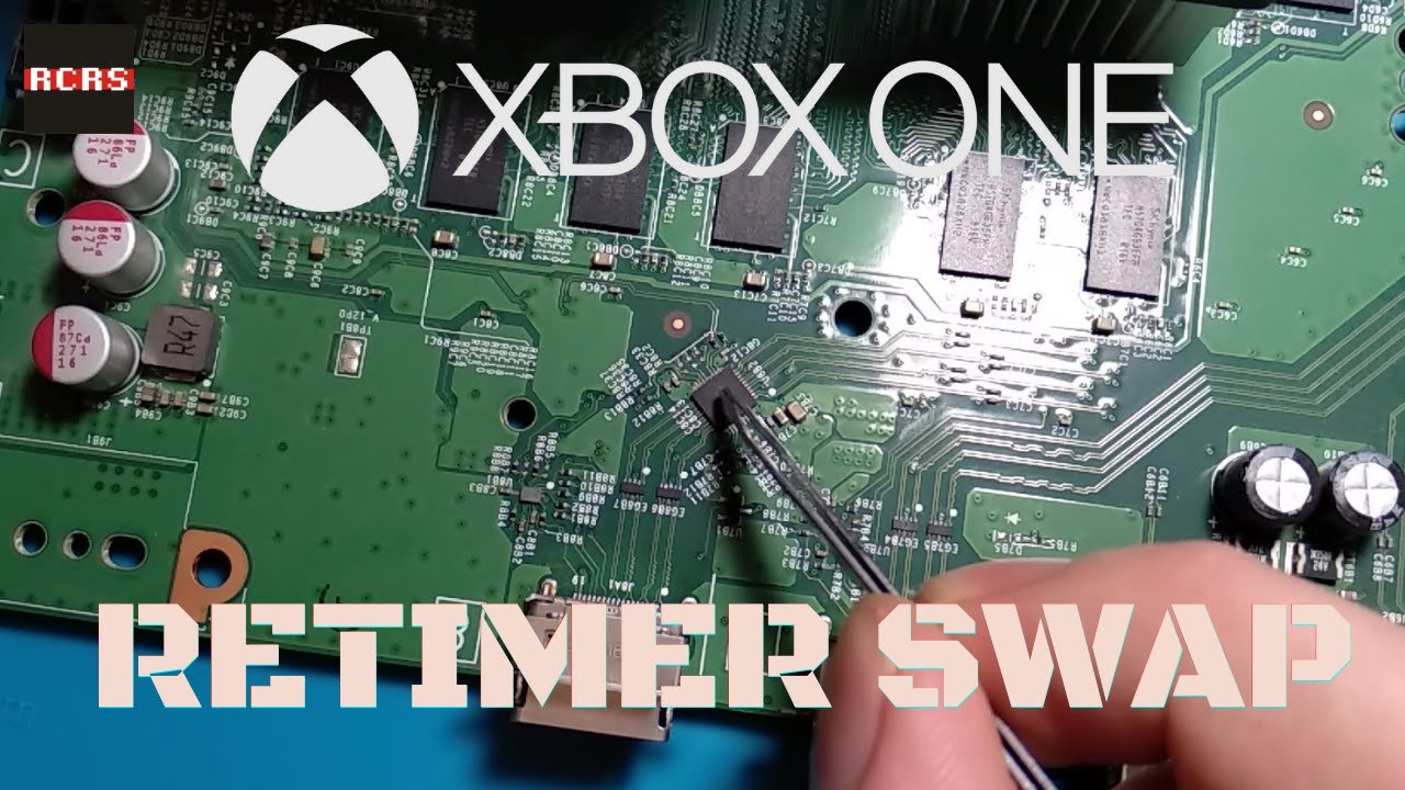 Xbox One S glitchy/nepostojeći video signal - Zamjena HDMI Retimer čipa