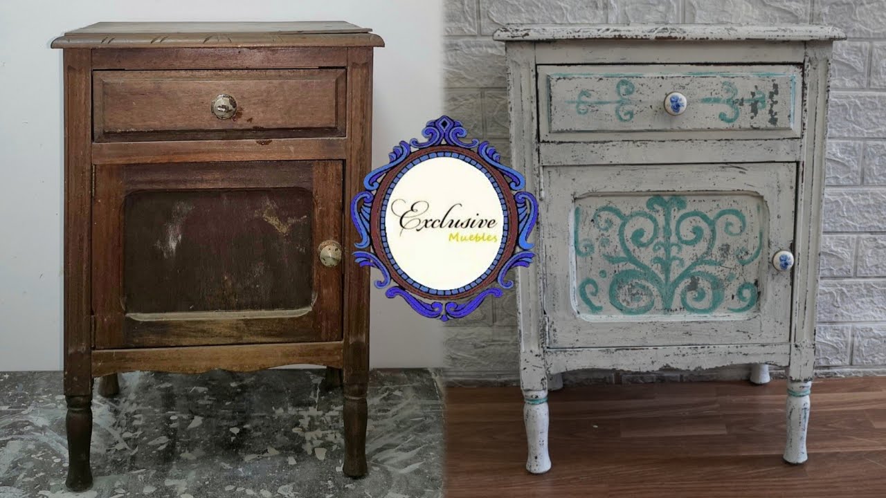 ¡Crea un Acabado VINTAGE Increíble con Pintura de Tiza!