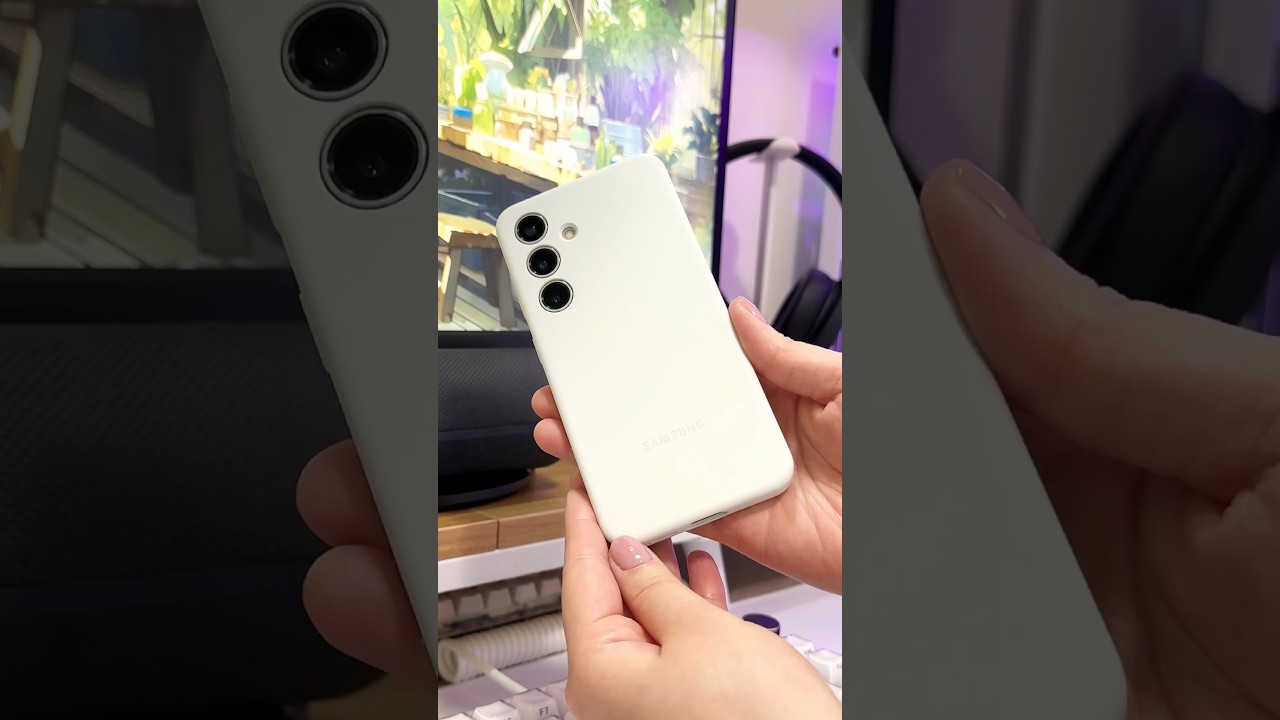Unboxing the @Samsung White Silicone Case for my S24 #samsunggalaxys24 #s24 #phonecases