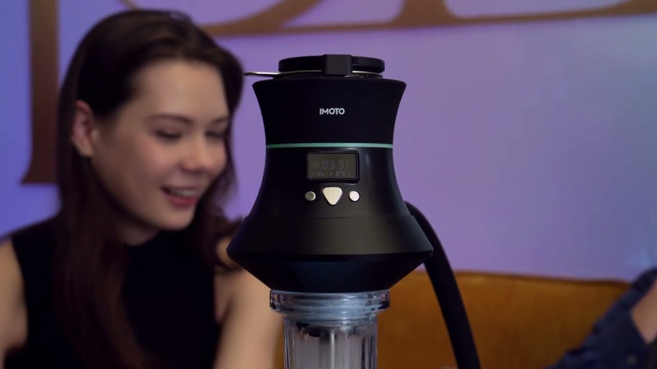 IMOTO E-Hookah Experience, Every Mood, Every Moment, The Ultimate Shisha Set for Any Scene
