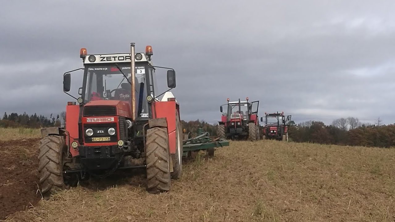 3 ZETORY V ORBĚ | Farma Pamětice