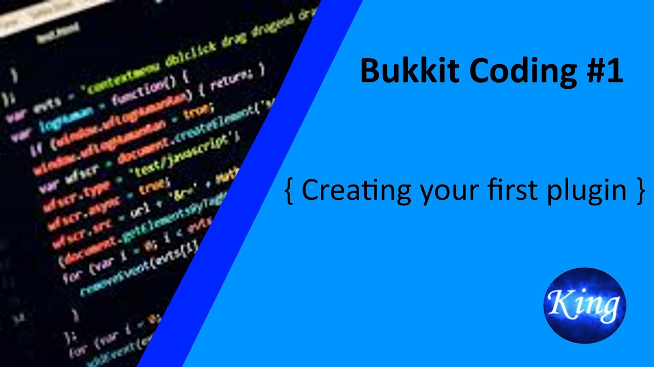 Bukkit Coding Tutorial - Episode 1 ( Creating your first plugin)