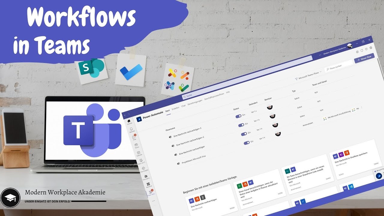 Wie funktionieren die neuen Microsoft Teams Workflows❓❓❓