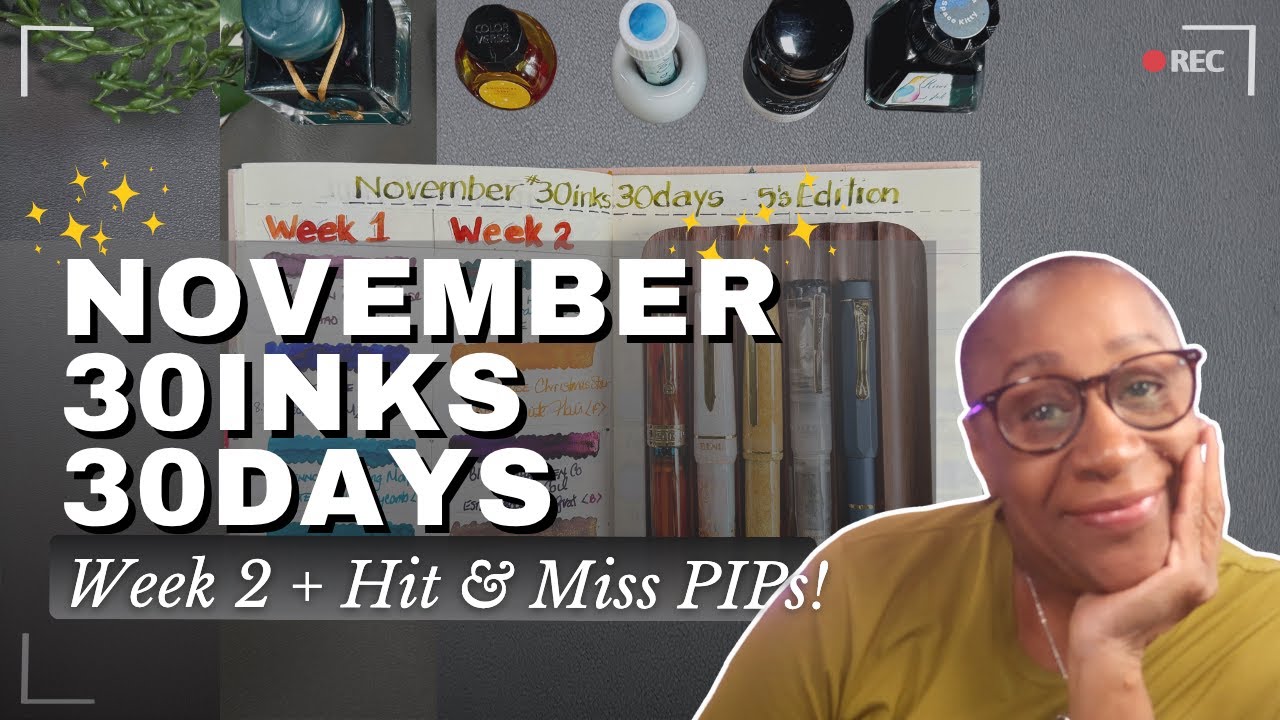 Ноябрь #30inks30days Неделя 2 | Какие ручки ушли в небытие?