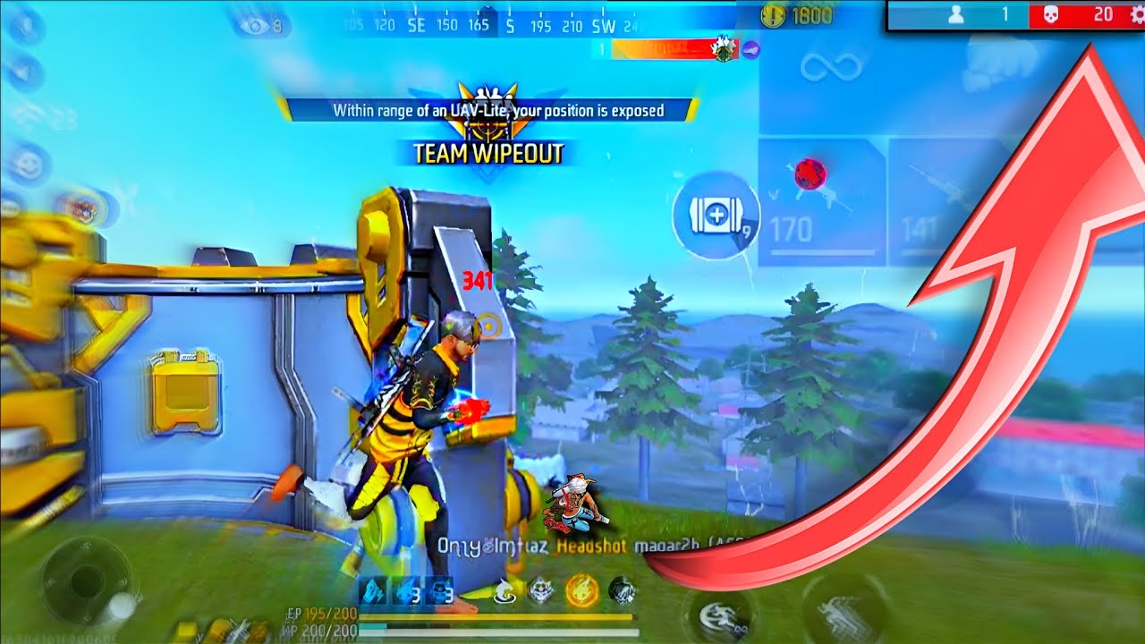 💀 Solo vs Squad = 20 KILLS 🔥 Free Fire Insane Gameplay