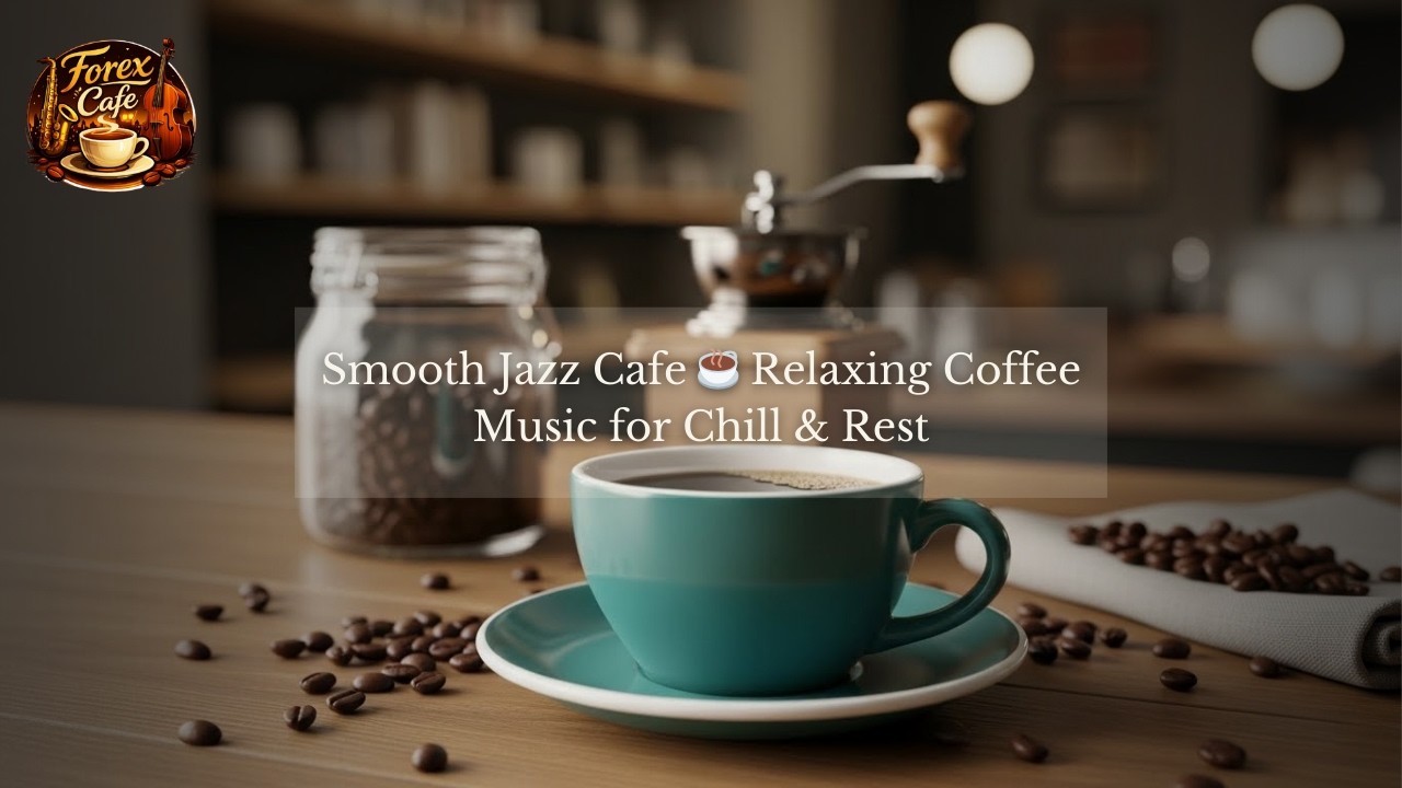 Smooth Jazz Cafe ☕ Relaxing Coffee Music for Chill & Rest