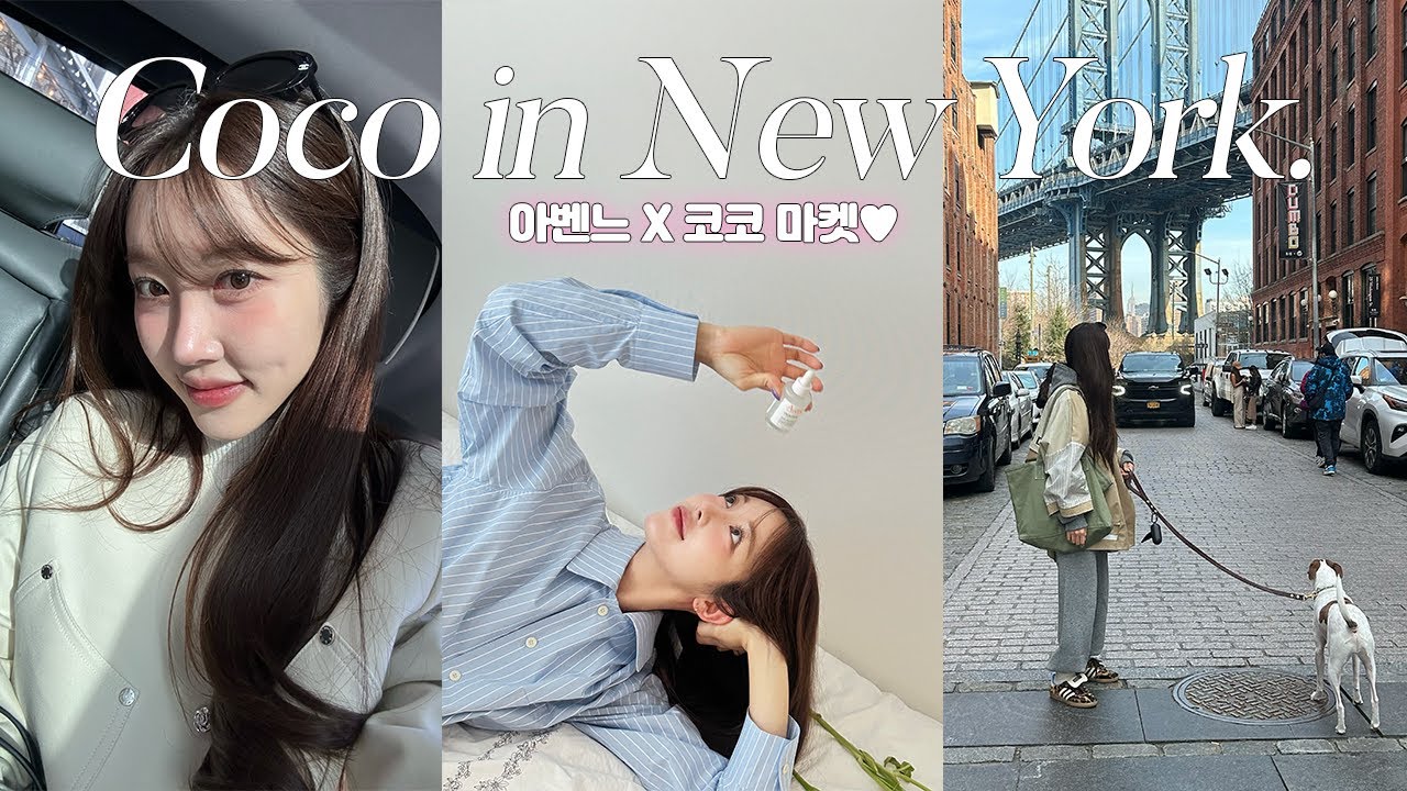 NYC VLOG 뉴욕 VLOG 미쉘이랑 뉴욕 생활 ft. 도비