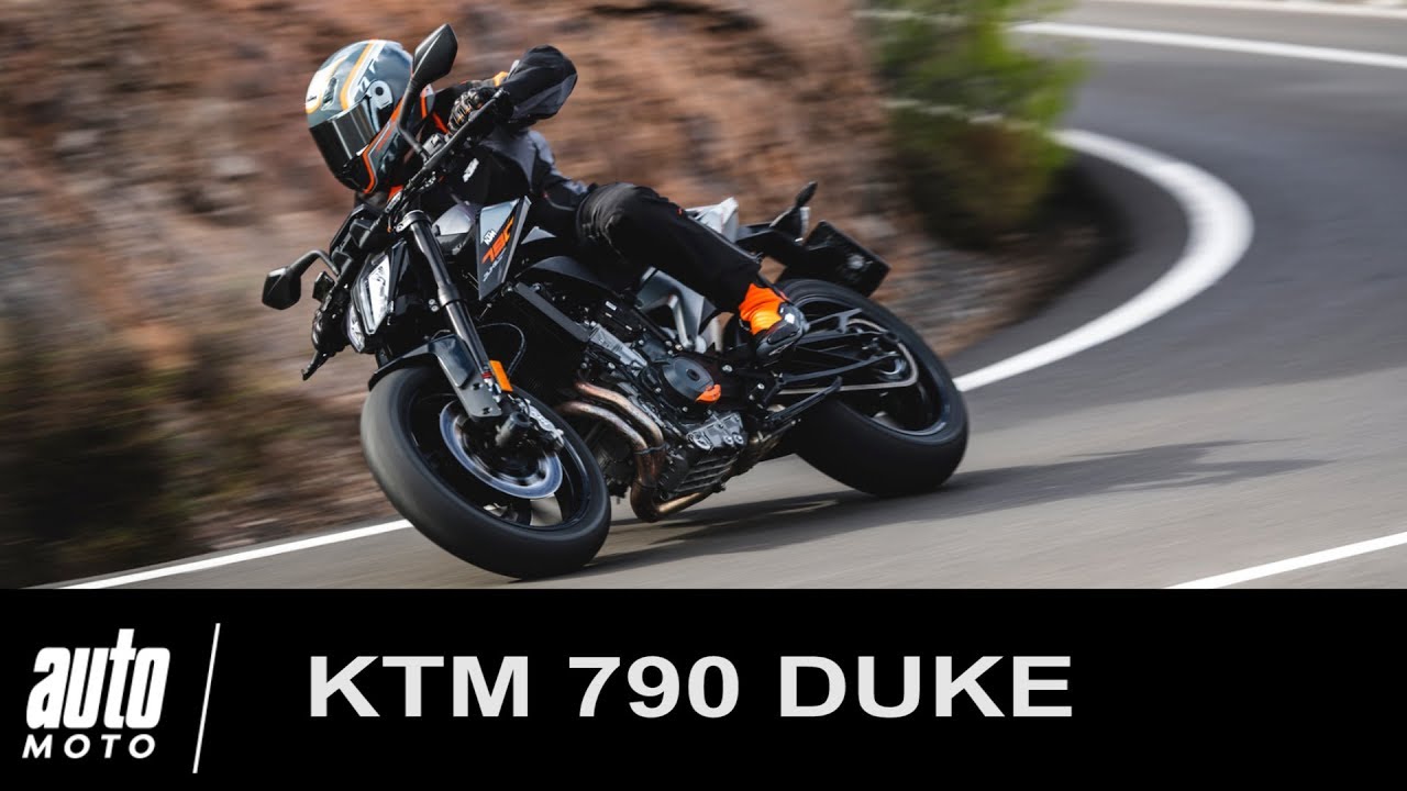 KTM 790 DUKE ESSAI POV Auto-Moto.com