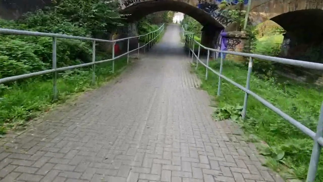 Seseke Radweg, von Kamen-Heeren zum Seseke Park in Kamen