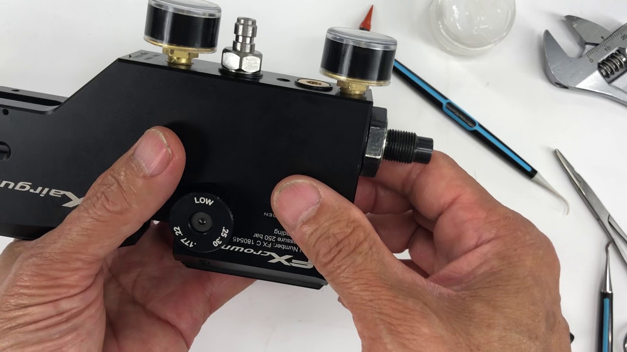 FX Crown gauge and bottle leak repair