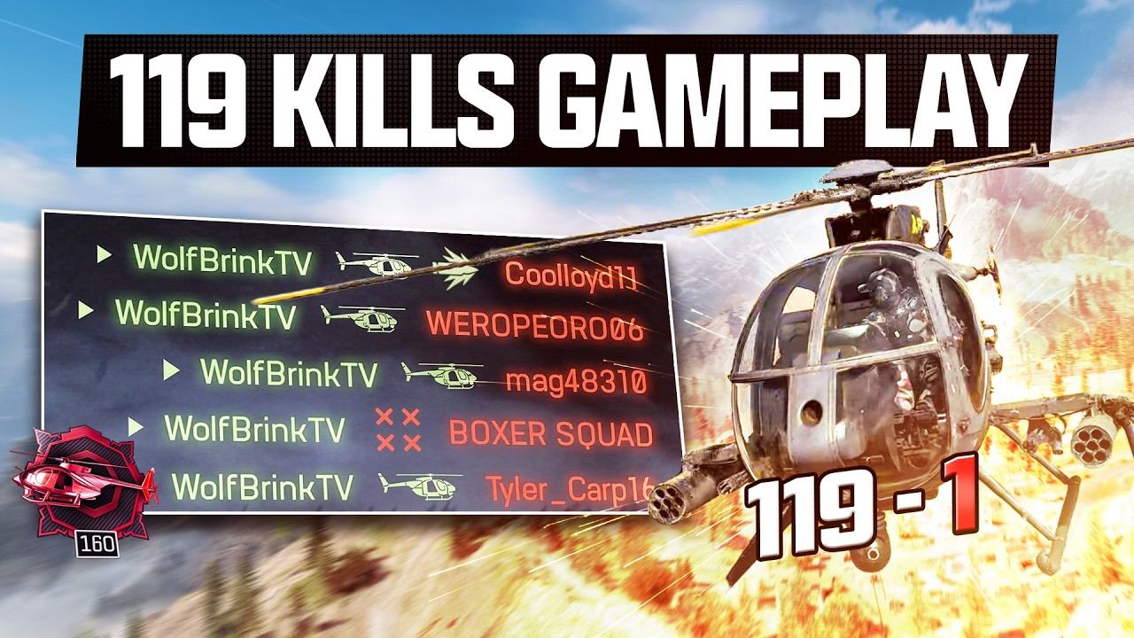 119 Kill AH-6 Little Bird Gameplay! | Battlefield 6 Contaminated