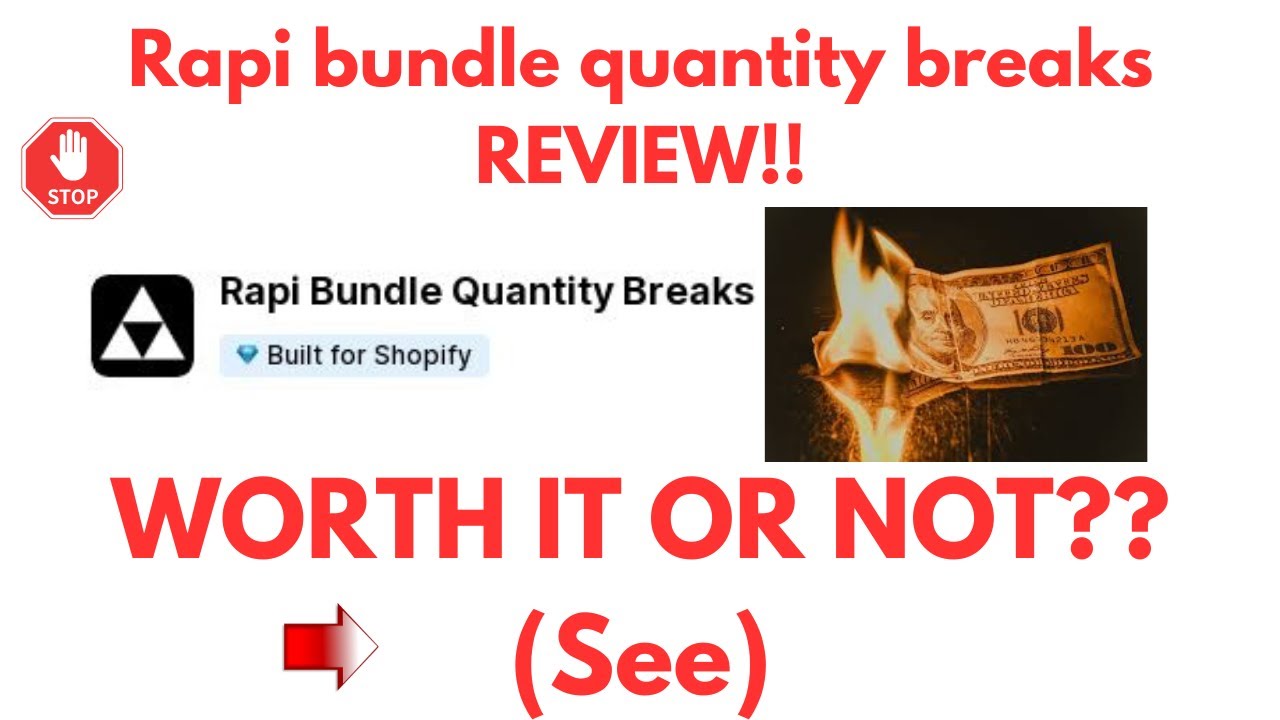 Rapi Bundle Quantity Breaks Review-Is THIS Tool REALLY Worth The HYPE At ALL Or ?See(Do not Use Yet)