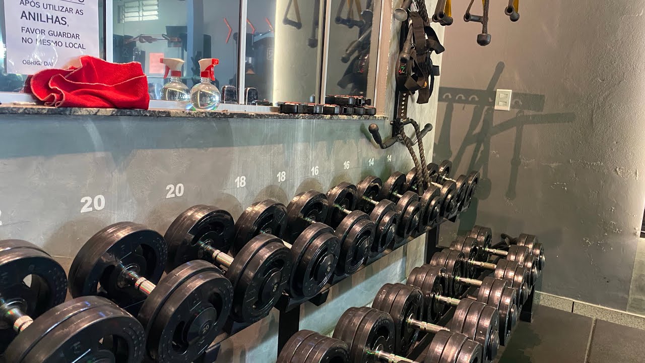 Treino de peito comigo com 18 anos!!!