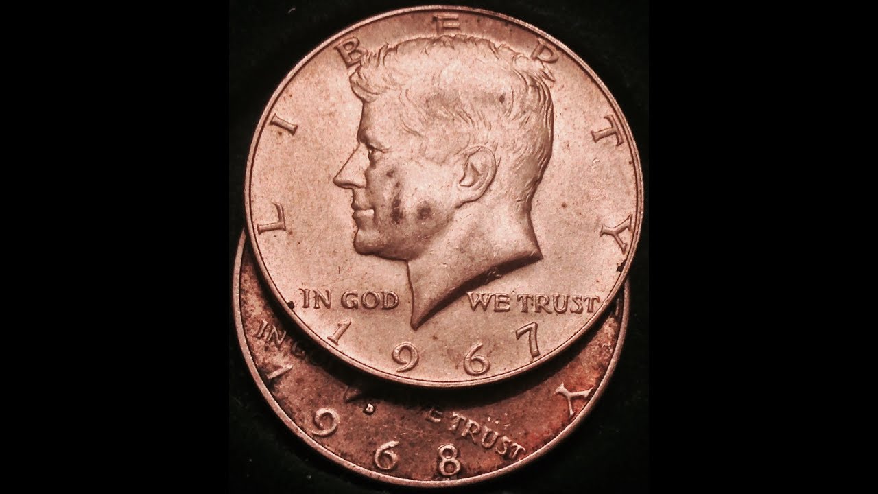 1967 and 1968 Kennedy Half Dollar- Millions Made But Still Valuable