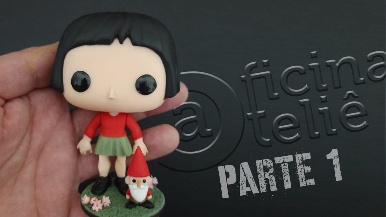 AMÉLIE POULAIN - Aprenda a fazer em biscuit.