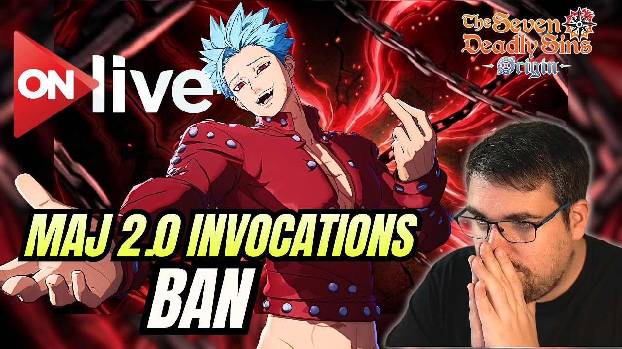 🔴 LIVE INVOCATIONS BAN + D&eacute;couverte MAJ 2.0 - 7DS ORIGIN