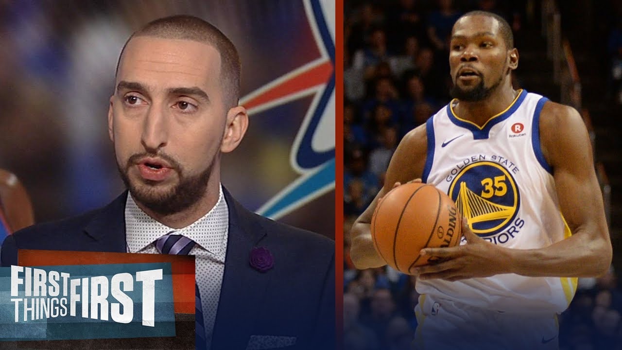 Nick Wright is still trying to figure out what is going on with Kevin Durant | FIRST THINGS FIRST
