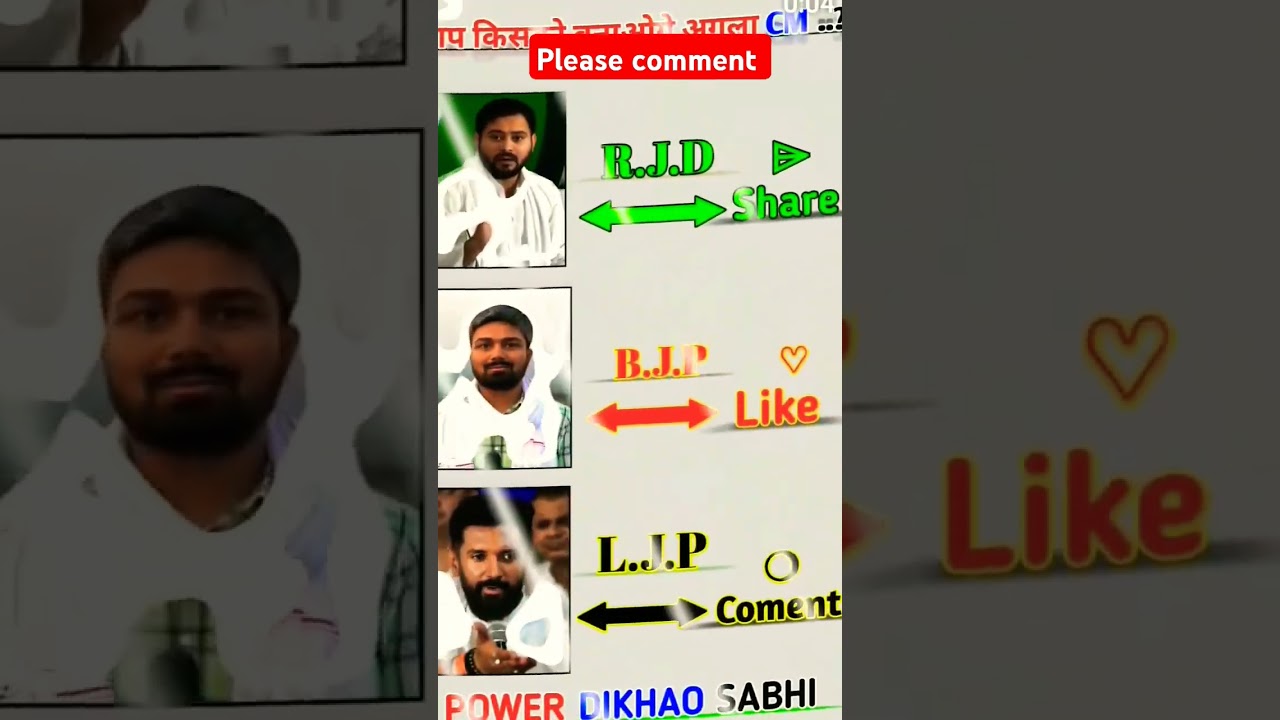 #rjd #Bjp #ljp. Please comment