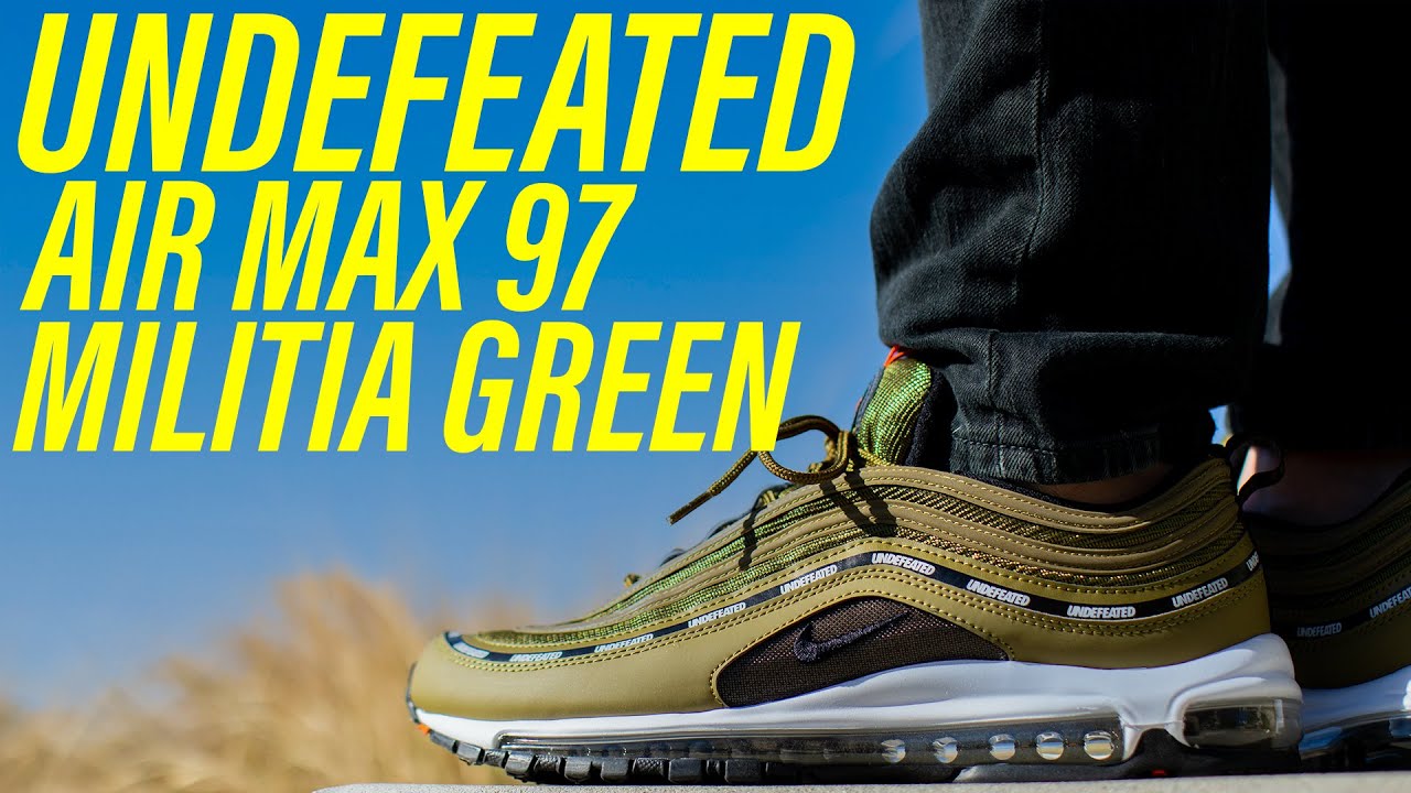 DON'T BUY UNDEFEATED Air Max 97 Militia Green Before You Watch This! Review + On Feet