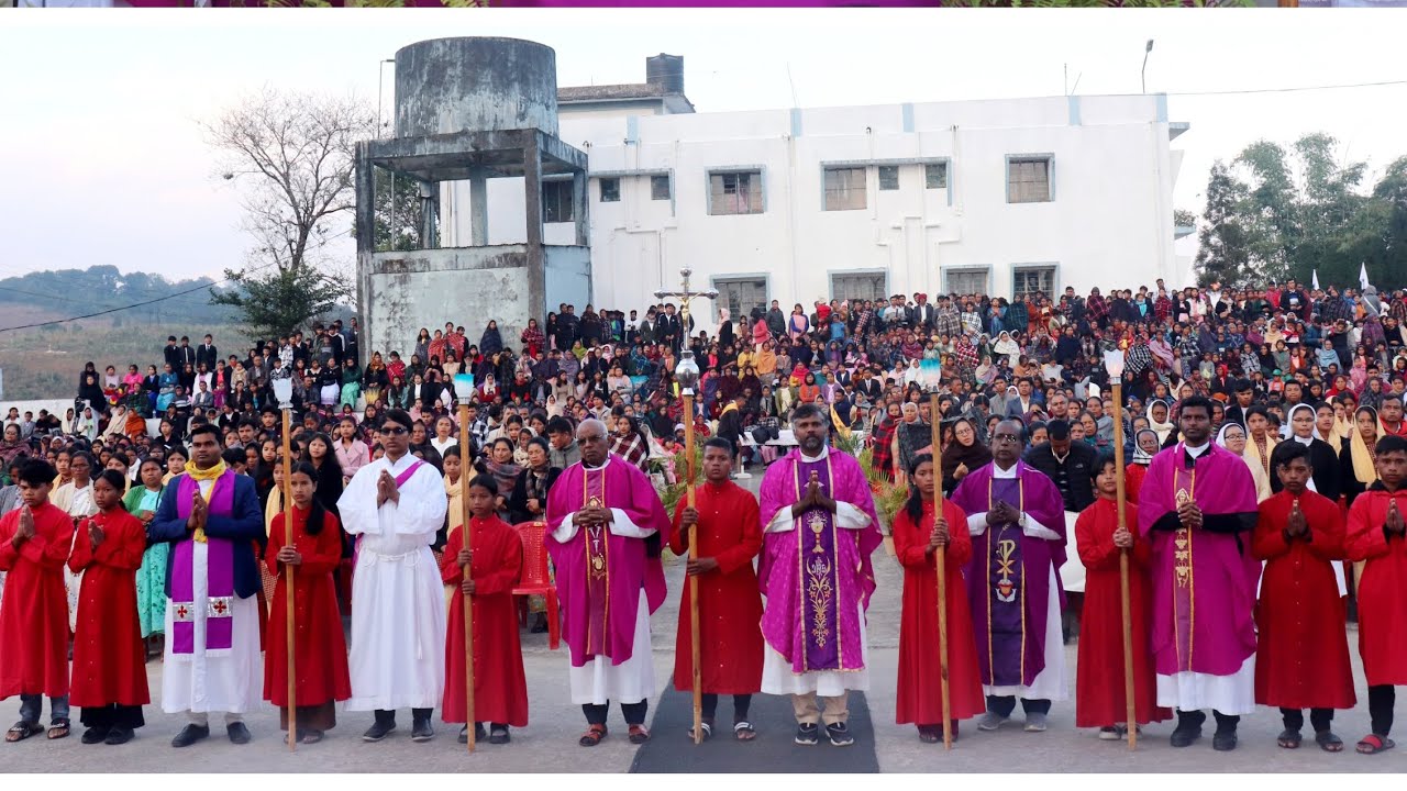 Iaid paibah ki paid riewngeit ka Parish Jongksha sha Parish Mawkynrew (Pilgrims of Hope 2025)