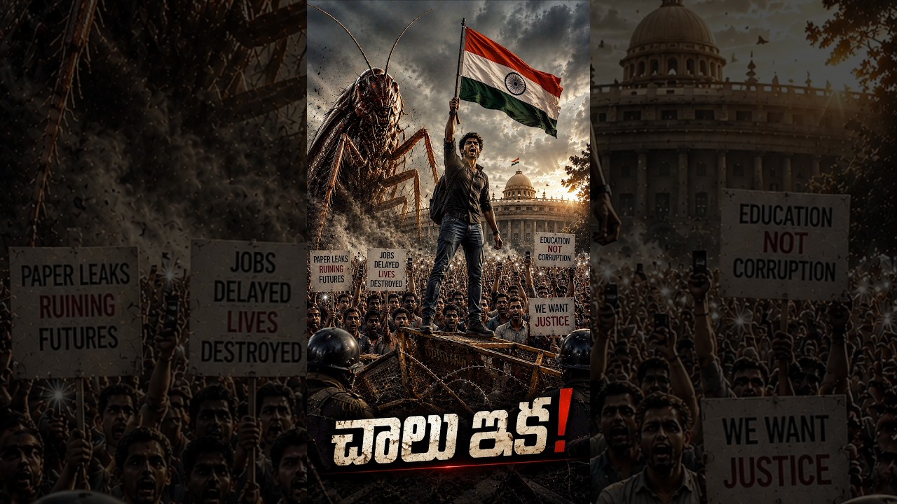 Cockroach Party! Revolt or Social Media Hype? #cjp #cockroach #shorts #shortsfeed #telugu