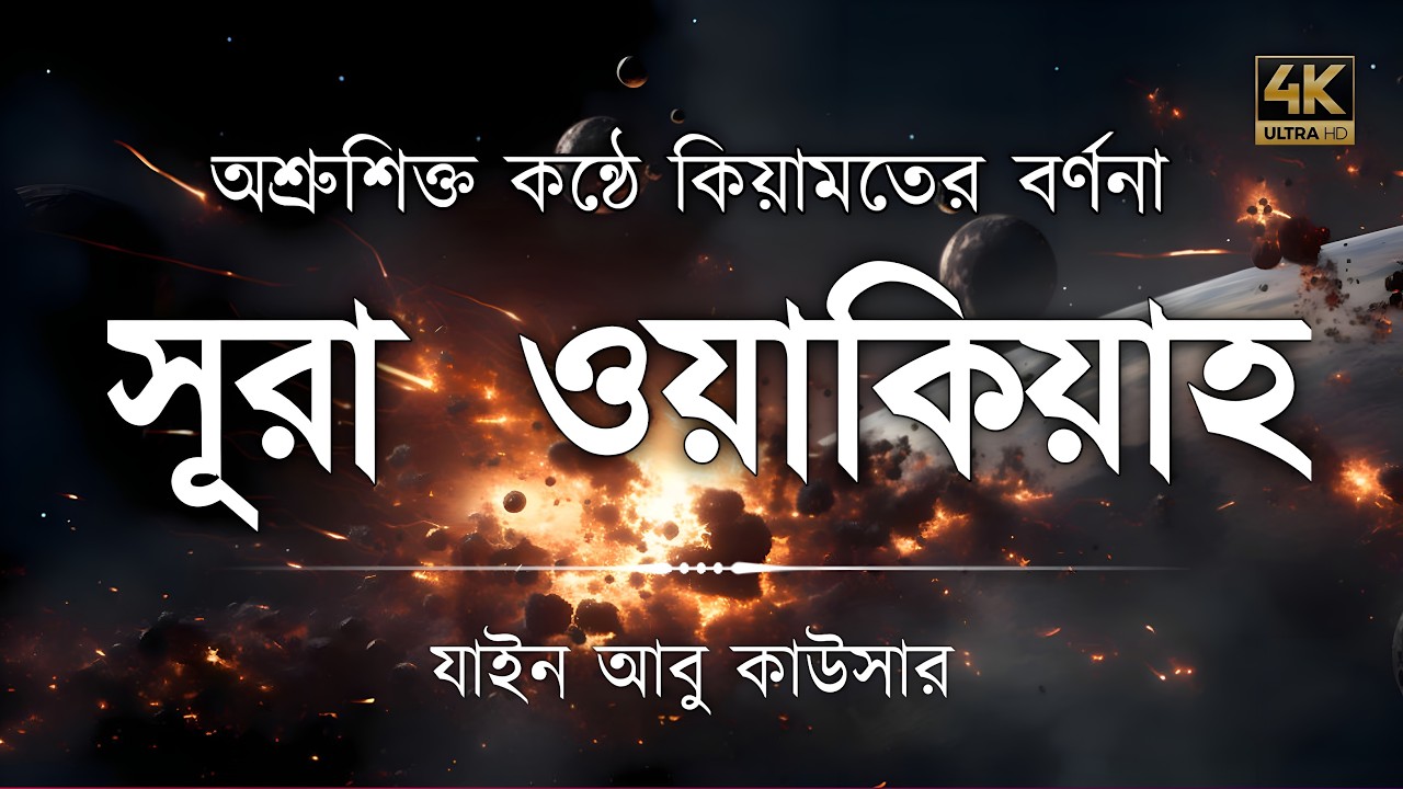 সূরা ওয়াকিয়াহ এর আবেগময় তিলাওয়াত  || Surah Waqiah Recited by Zain Abu Kautsar || Quranic Tilawat