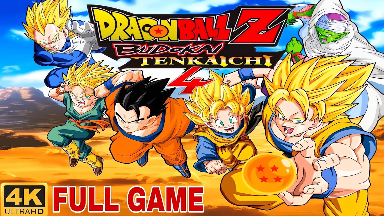 Dragon Ball Z Budokai Tenkaichi 4 Full Gameplay Walkthrough 4K 60FPS || Complete Game Playthrough