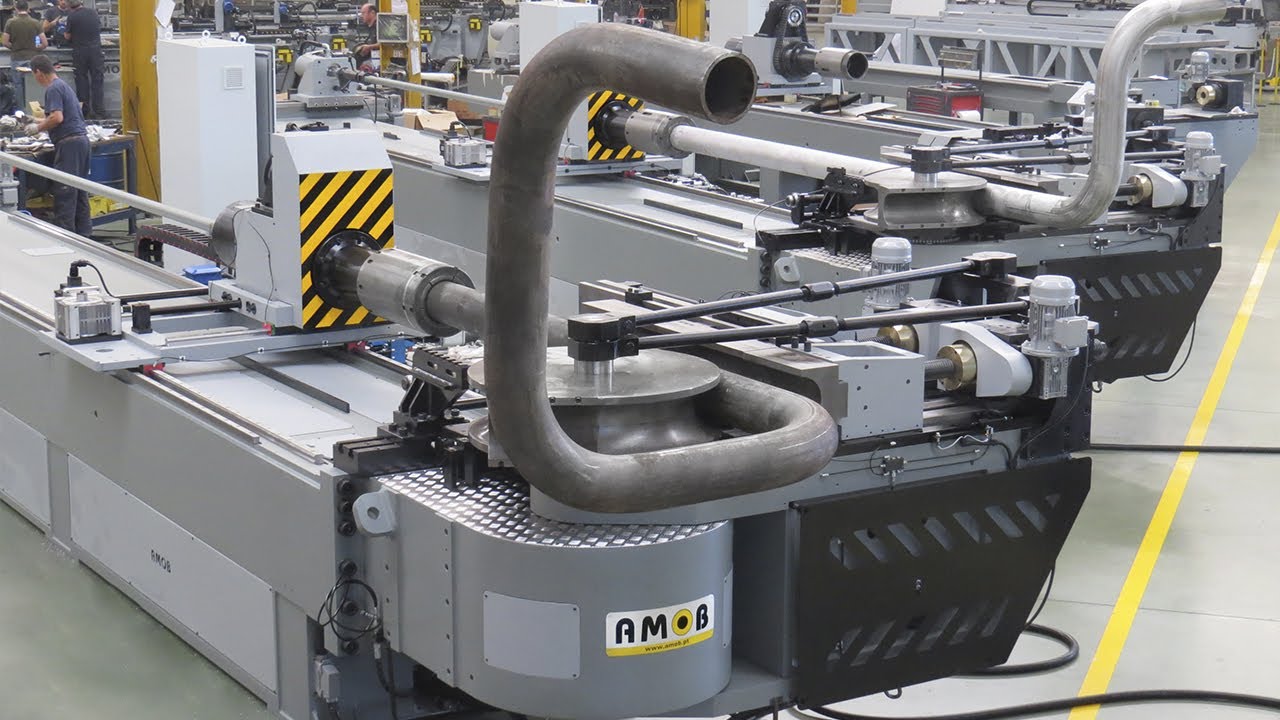 CNC Pipe Bender &ndash; The CH Series - CH170CNC Fat Test | AMOB