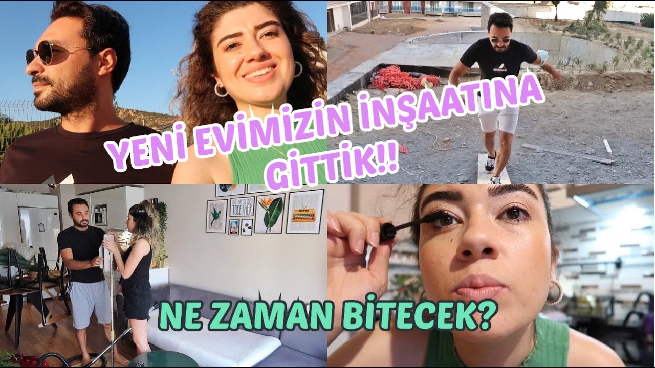 VLOG / TEMİZLİK🧼 / YENİ EVİMİZİN İNŞAATI DEVAM EDİYOR🏘 / YAKINDA TAŞINIYORUZ☺️
