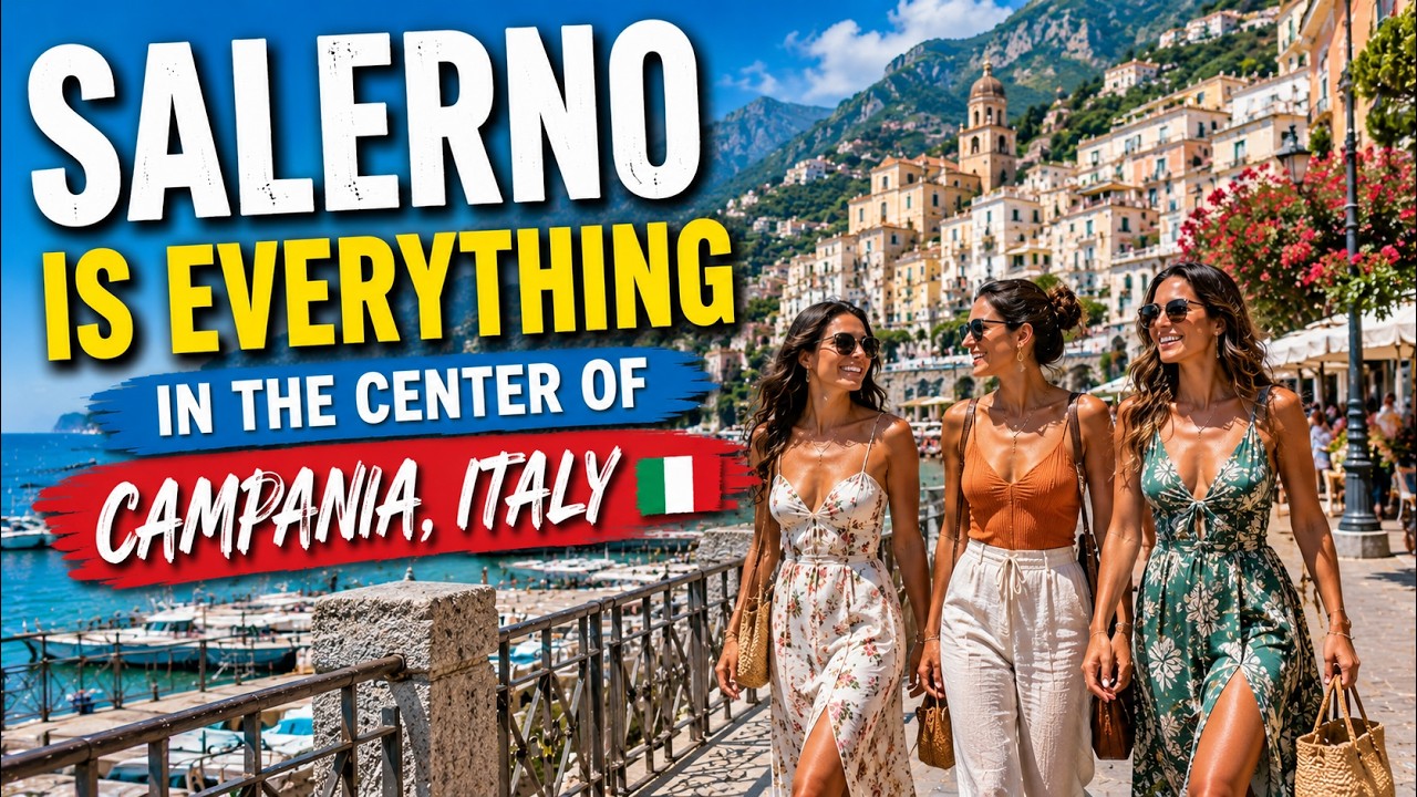 Salerno is everything in the center of Campania, Italy