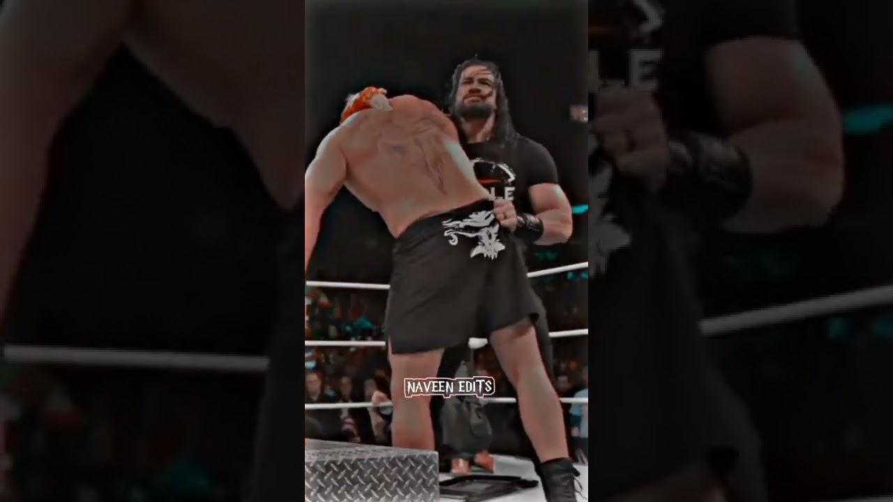 roman reigns vs brock Lesnar || full attitude || status |` 🔥🔥