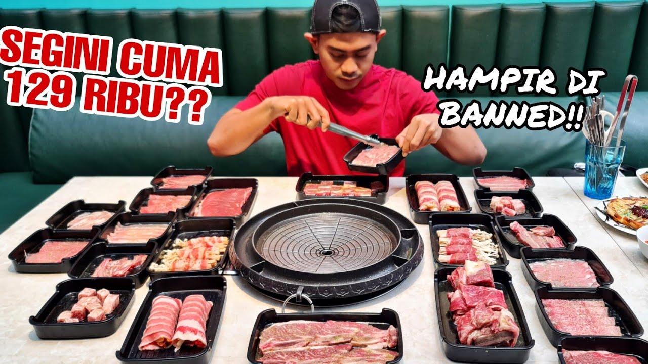 MENGGILA DI RESTORAN ALL U CAN EAT MURAH DI BANDUNG!!