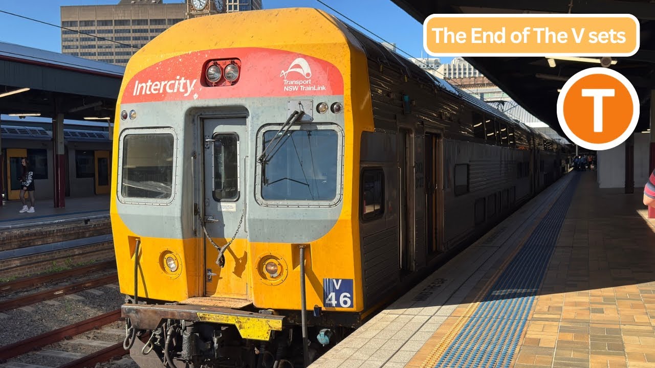 Sydney Transport Vlog 177: The End of the V sets.