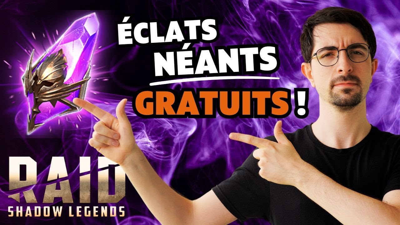 COMMENT OBTENIR DES &Eacute;CLATS N&Eacute;ANTS GRATUITEMENT DANS RSL ! (&eacute;clat du vide Raid)