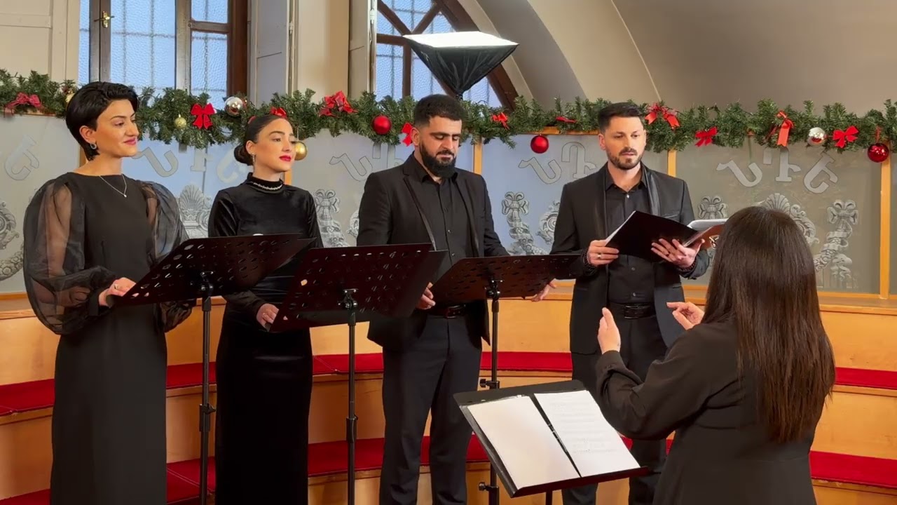 Joseph Mohr - Silent Night! Holy Night! (Komitas Choir)