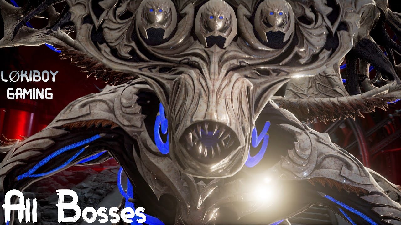 Code Vein: All Boss Fights & Ending [2K60FPS]