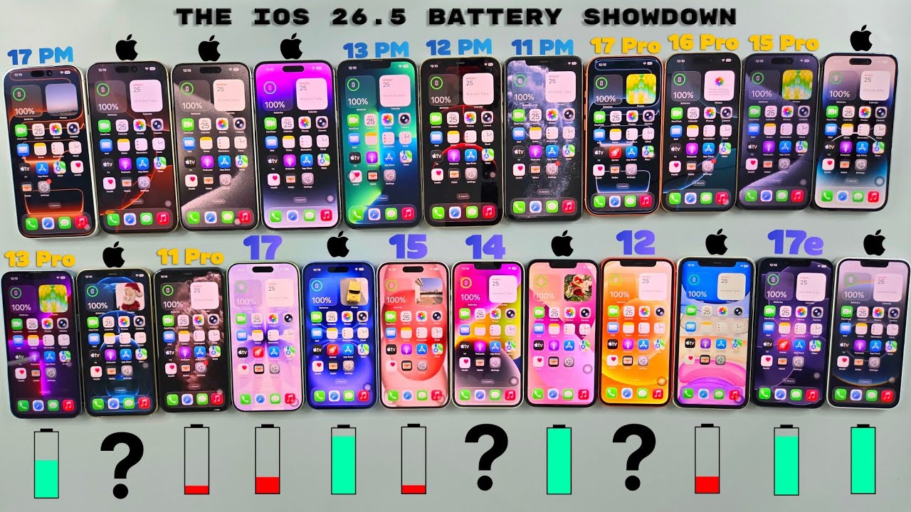 THE iOS 26.5 ULTIMATE BATTERY DRAIN TEST 🔥