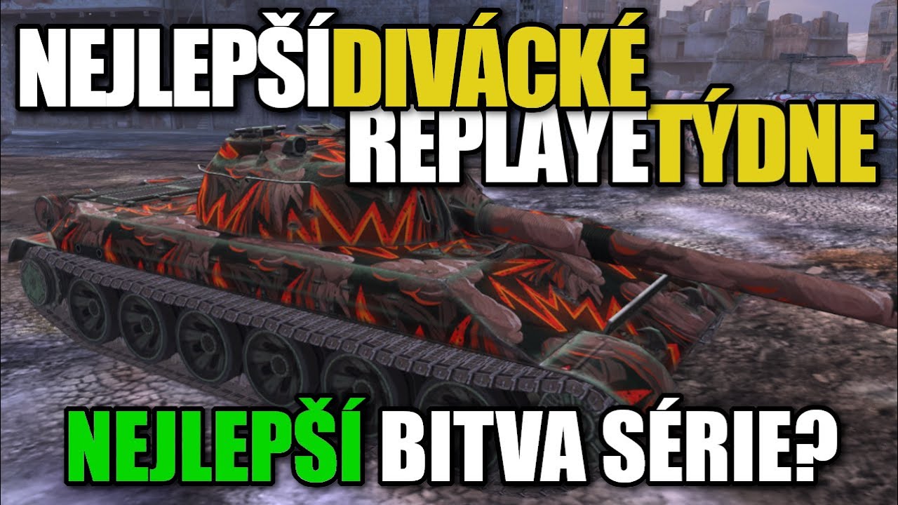 #NDRT NEJLEPŠÍ DIVÁCKÉ REPLAYE TÝDNE - NEJLEPŠÍ bitva série? | WoT Blitz