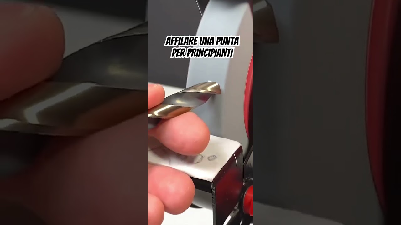 Affilare le punte in hss per principianti!