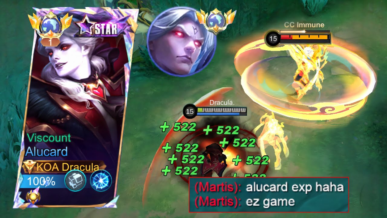 THIS META BUFFED MARTIS UNDERESTIMATE MY ALUCARD SO I DID THIS.... - Mobile Legends