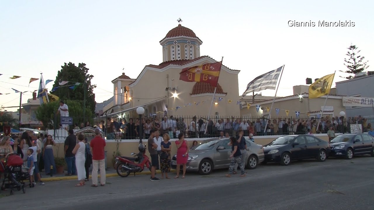 Λιτανεία Αγίας Παρασκευής Καστέλο Χίος 2019 07 25