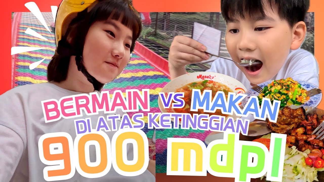 [JOGJA🌋] BISA BEGITU MENIKMATI MAKAN DAN MAIN DI ATAS KETINGGIAN 900 mdpl 😱😱?