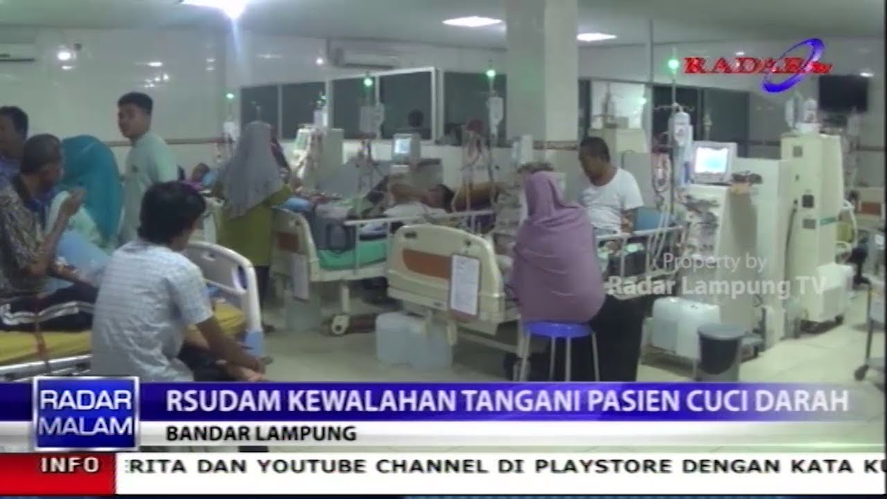 RSUD Abdul Muluk Kewalahan Tangani Pasien Yang Mau Cuci Darah