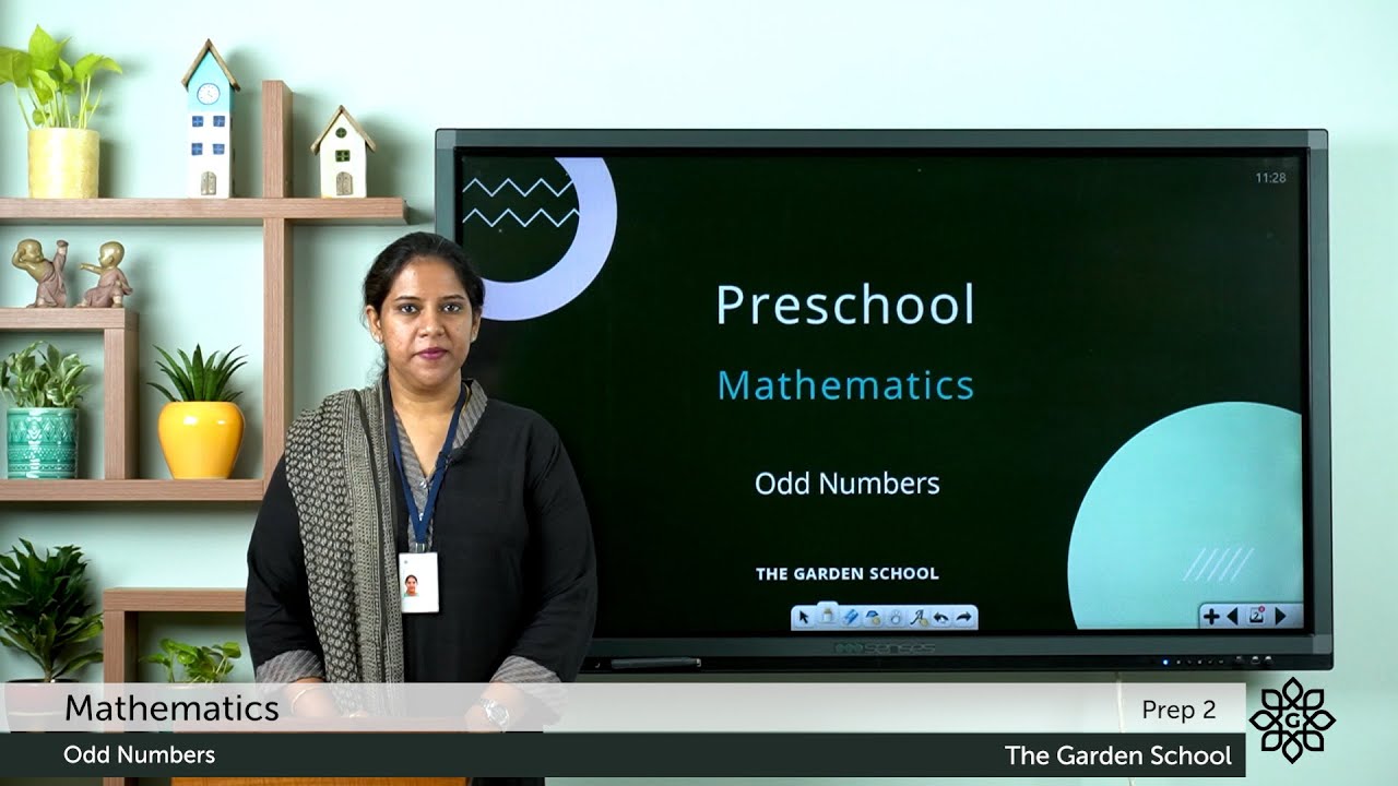 Prep 2 Mathematics Odd Numbers (explained in Malayalam)