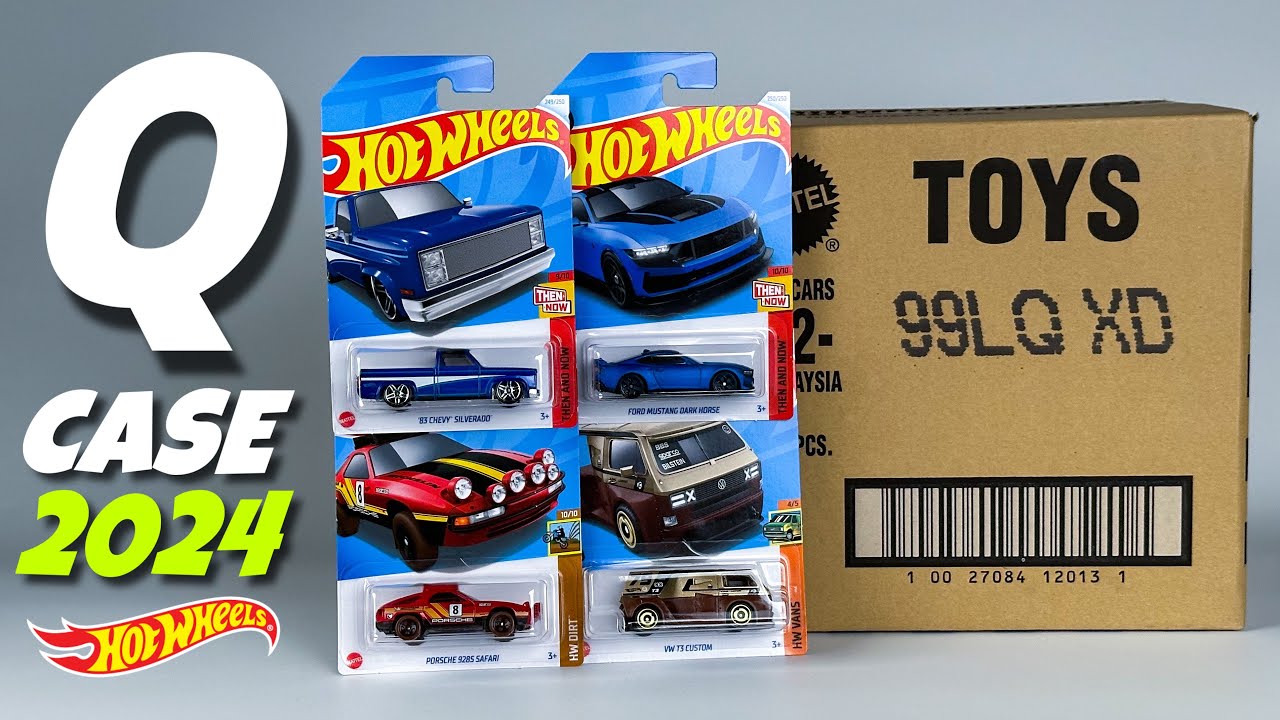 Unboxing Hot Wheels 2024 - Q Case!