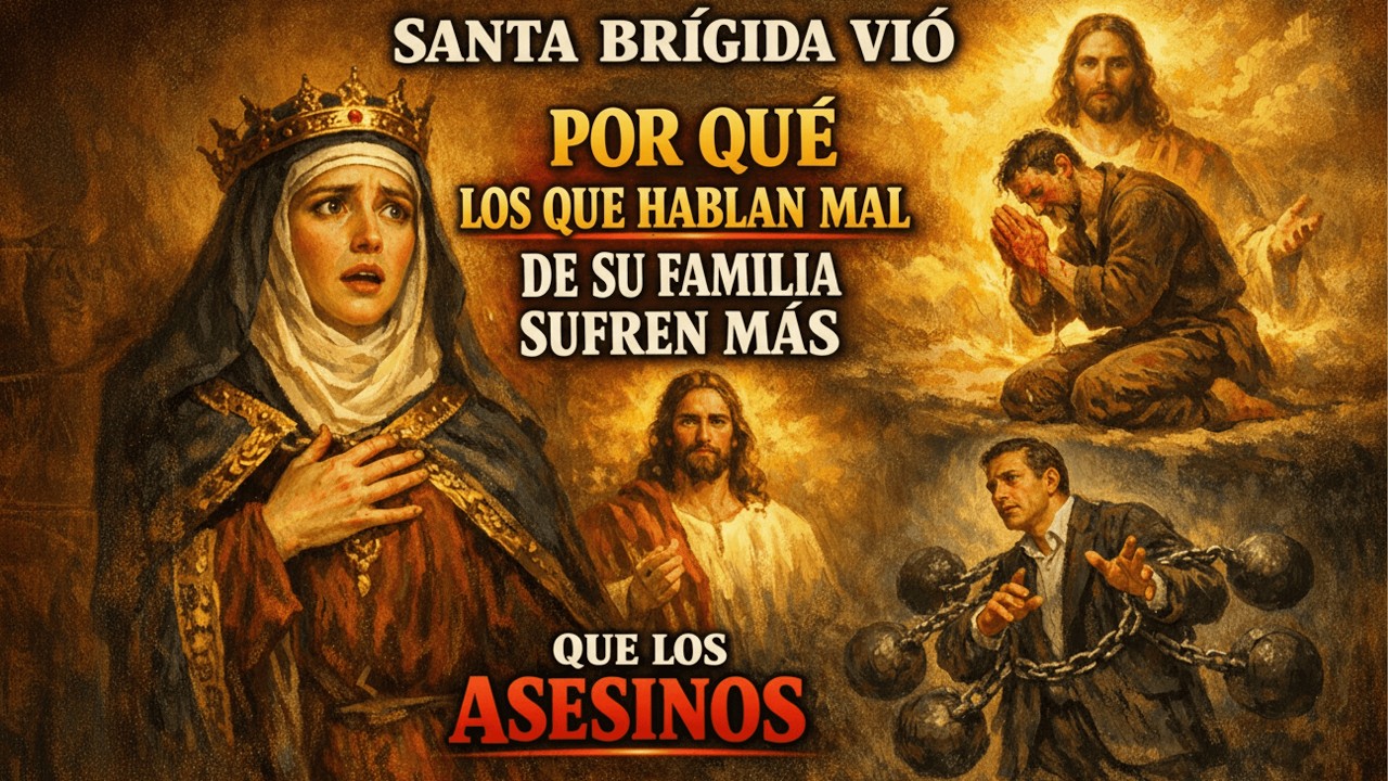 Santa Brígida Vio por qué los que Hablan Mal de su Propia Familia Sufren Más que los Asesinos
