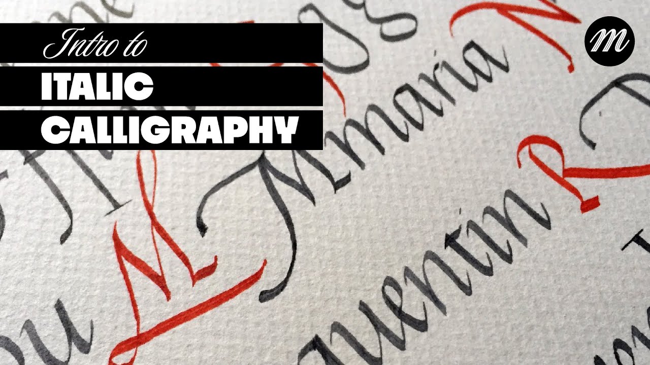 Introduction to Italic Calligraphy for Beginners